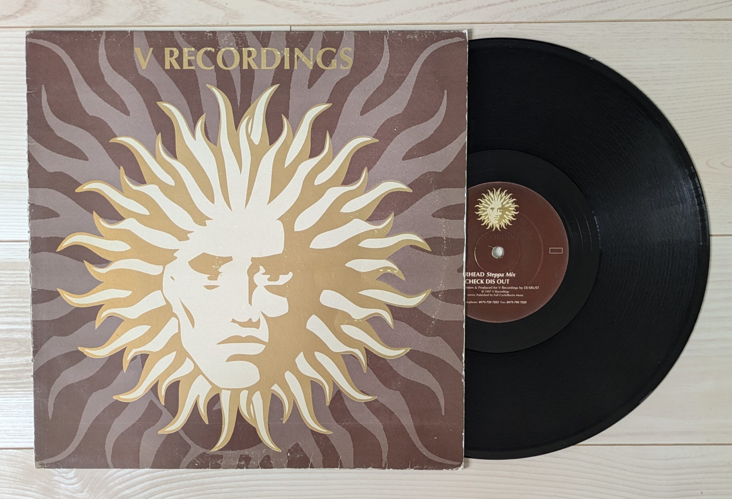 DJ Krust ‎– Warhead (Steppa Mix) / Check Dis Out (12″) V